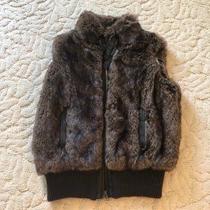 Heritage 1981 Faux Fur Vest Size Medium